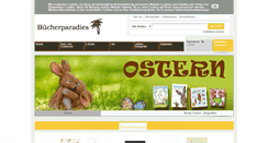 Desktop Screenshot of buecherparadies.com