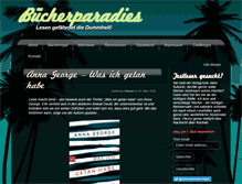 Tablet Screenshot of buecherparadies.eu